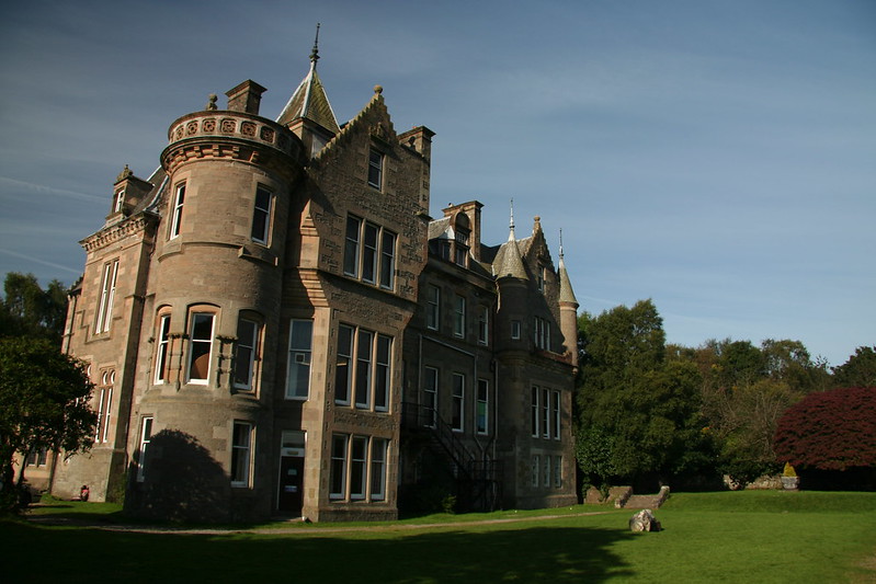 Small Victorian stone castle